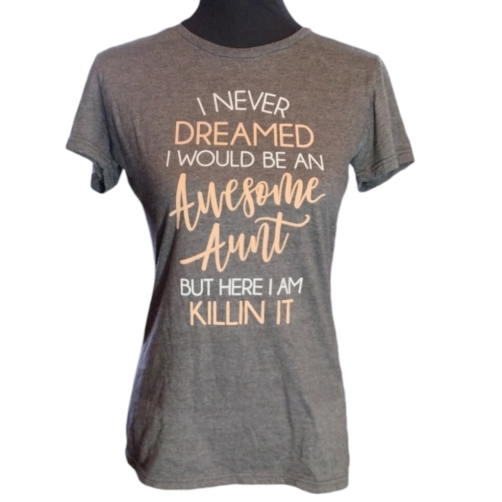 Air Waves Awesome Aunt Tee